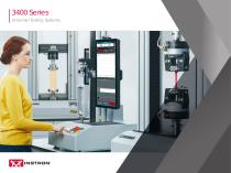 3400 Series Universal Testing Systems