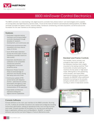 8800 MiniTower Control Electronics