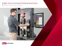 High Force Universal Testing Machines