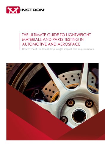 The ultimate guide to lightweight materials and parts testing in Automotive and Aerospace