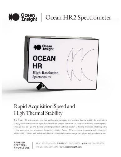 Ocean HR Spectrometer