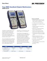 390B Series Handheld Digital Multimeters