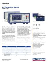 DC Resistance Meters : 2840 Series