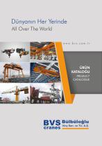 BVS CRANES-GENERAL PRODUCT CATALOGUE