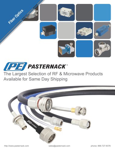 Pasternack Fiber Optic Products