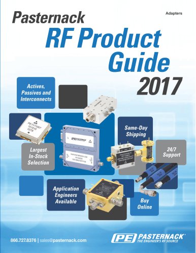 RF Adapters Catalog Pasternack