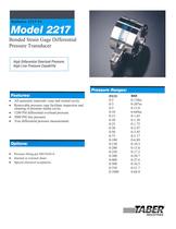 Differential Pressure Measurement Model 2217