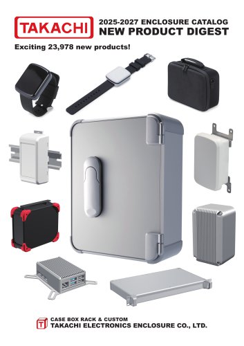 2025-2027 TAKACHI NEW PRODUCT DIGEST