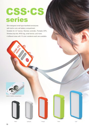 CSS series - PORTABLE PLASTIC CASE with SILICONE COVER