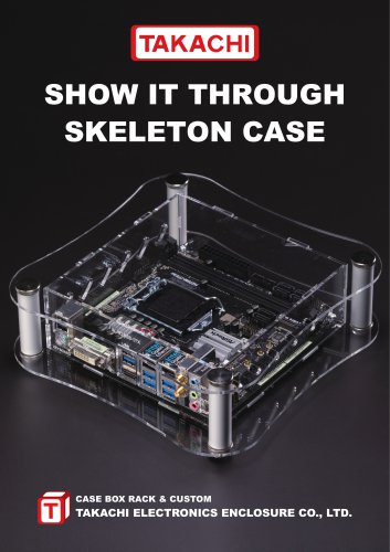 Custom Sized Acrylic Box with Corner Guard - SKGF series