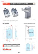 DIN-RAIL MOUNT BRACKET