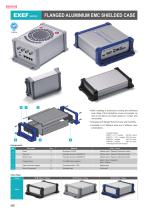 EXEF series - FLANGED ALUMINIUM EMC SHIELD CASE