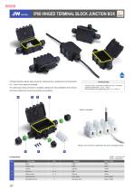 JW series - IP68 HINGED TERMINAL BLOCK JUNCTION BOX
