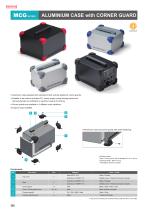 MCG series - ALUMINIUM CASE with CORNER GUARDS