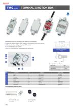 TMC series - TERMINAL JUNCTION BOX with INTEGRATED CABLE GLAND