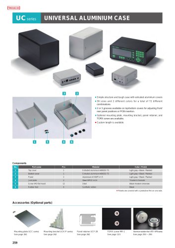 Universal Aluminium Case - UC series