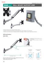 Wall Mount Support Arm - MAR series