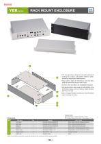 YER series - RACK MOUNT ENCLOSURE