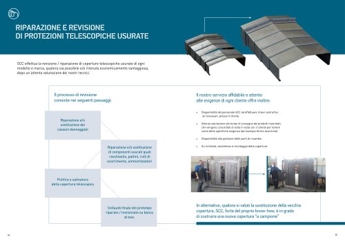 RIPARAZIONE E REVISIONE DI PROTEZIONI TELESCOPICHE USURATE