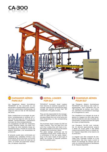 Aerial glass loader CA-300