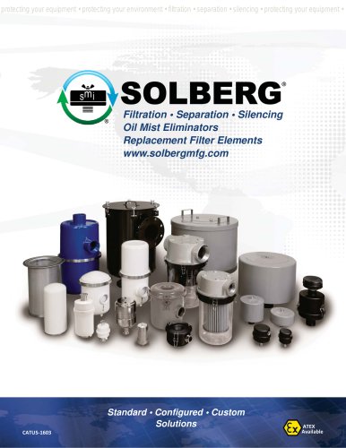 Filtration • Separation • Silencing Oil Mist Eliminators Replacement Filter Element