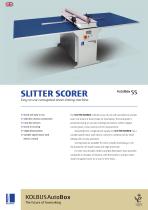 KOLBUS AutoBox Slitter Scorer