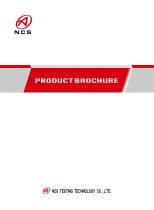 Product Brochure of NCS