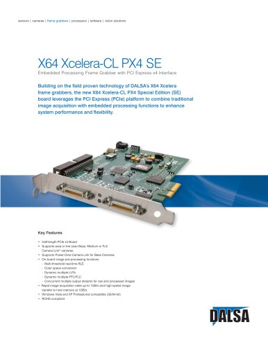 Xcelera-CL PX4 SE