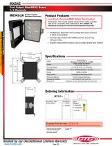 MX542 Dual Output Mini-MAXX Boxes 1, 2 Channels