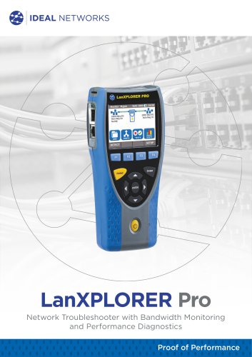 LanXPLORER  Pro - Network Troubleshooter with Bandwidth Monitoring  and Performance Diagnostics