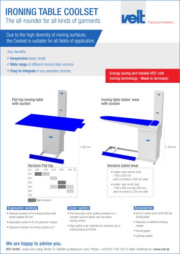 IRONING TABLE COOLSET