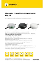 Electronic LED Universal Cord dimmer T24.09