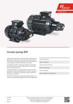 Circular pumps BFP