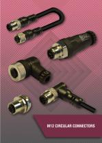 M12 CIRCULAR CONNECTORS