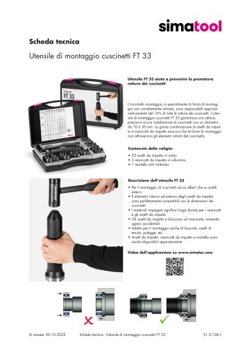 31 51 06 - Technical Data Sheet - FT 33 - IT
