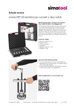 31 51 08 - Technical Data Sheet - BP 160 - IT