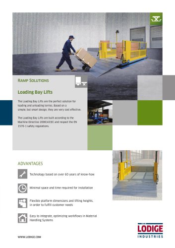 Loading Bay Lifts Flyer