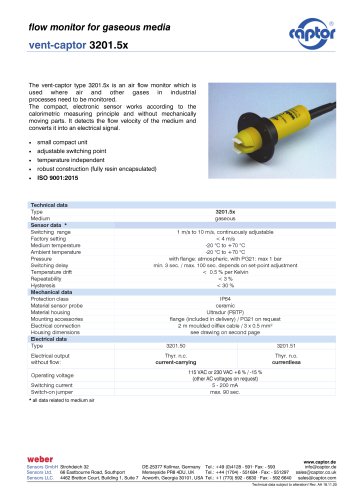 Data sheet vent-captor 3201.5x