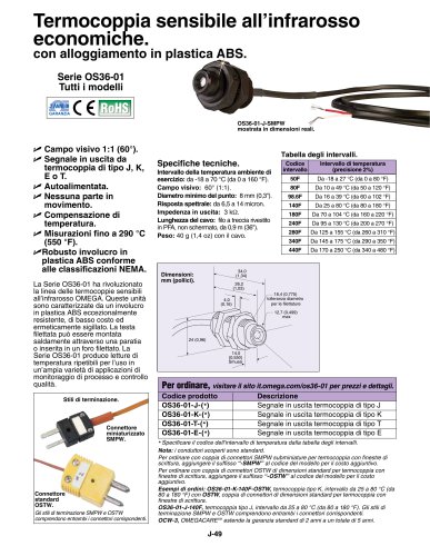 Termocoppia sensibile all’infrarosso economiche.