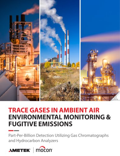 Trace Gases In Ambient Air