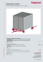 Container roller set 16 t, type 4336.16