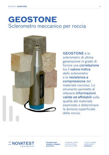 Geostone - Scheda Tecnica