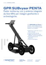 GPR SUBvysor Penta - Scheda Tecnica