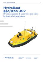 HydroBoat  990/1200 USV - Scheda Tecnica - 1