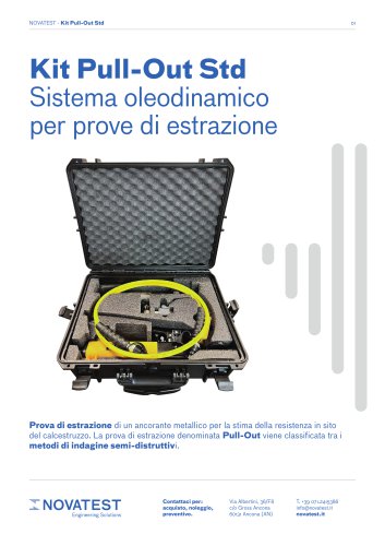 Kit Pull-Out Std - Scheda Tecnica