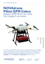 NOVAdrone P800 GPR COBRA - Scheda Tecnica - 1