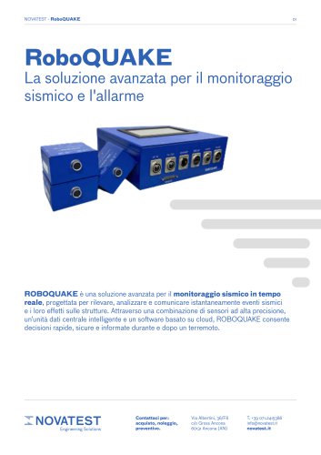 RoboQUAKE - Scheda Tecnica
