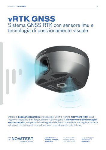 vRTK GNSS - Scheda Tecnica