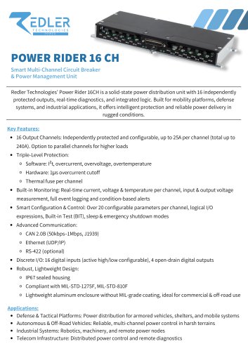 Power Rider 16CH 
