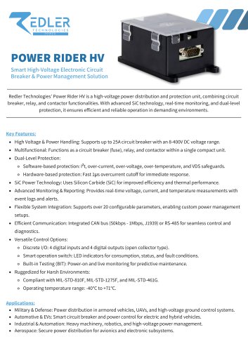 Power Rider HV
